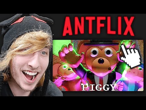 PIGGY ANTFLIX SERIES EPISODE 3 (KreekCraft Reacts)