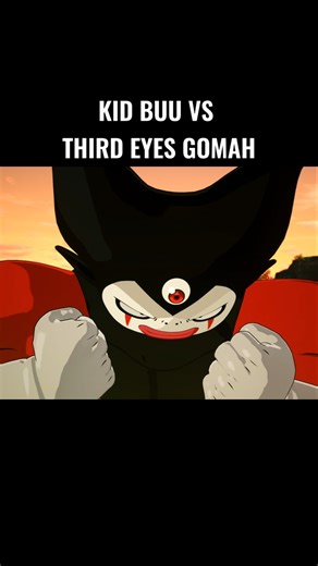 Kid Buu Vs Third Eyes Gomah 🤯 #crashout #kidbuu #sparkingzero #dragonball #dbz