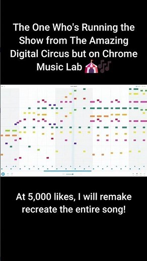 The One Who's Running the Show on Chrome Music Lab #shorts #tadc