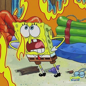 How could something so cute be so mischievous!? 🐰 | SpongeBob SquarePants