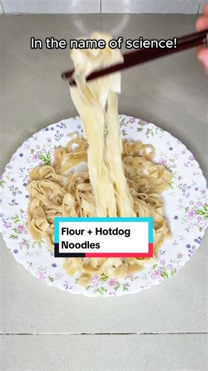 Hotdog Noodle Experiment: Using Hotdogs to Make Homemade Noodles