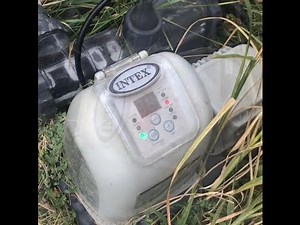 How to clean an Intex salt filter system