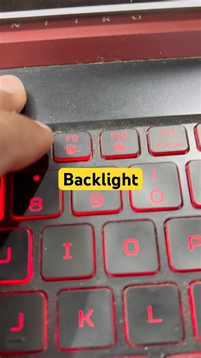 Acer Nitro An515-43 Series Laptop Keyboard Backlight Not Turning On Problem#macnitesh#keyboardtricks