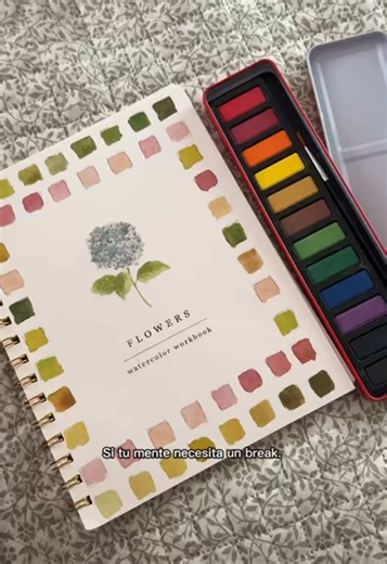 Cuaderno de Acuarela: Creatividad y Relajación