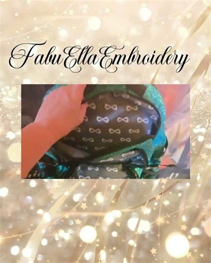 Green Glitter NFinity Backpack With Name