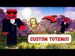 How to Create a Custom totem in Minecraft!!! The Last Tutorial you'll ever need!!