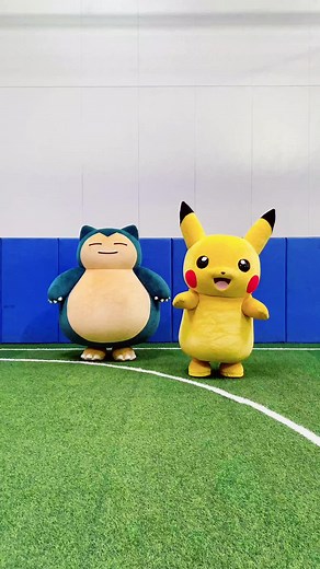 カビゴンも一生懸命頑張ったみたい！ Snorlax tried best!