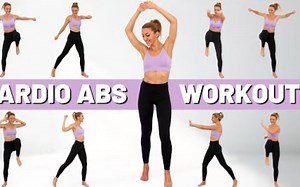 【burpeegirl】35分钟有氧平坦腹部燃脂走训练