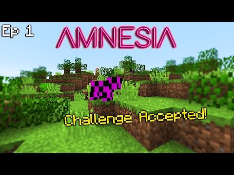 "Amnesia" Modded Minecraft Let's Play #1