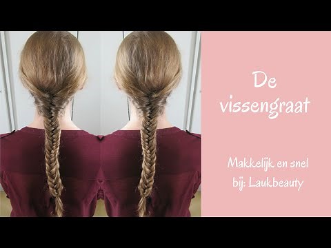 VISSENGRAATVLECHT MAKEN: makkelijke visgraat vlecht