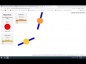 Scada With HTML CSS JAVASCRIPT BASIC DEMO