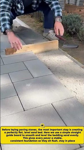 How to Level Sand Base for Perfect Paver Installation