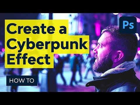 How to Create a Cyberpunk Photoshop Effect Action