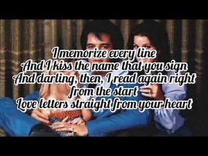 Elvis Presley - Love Letters (Lyrics)