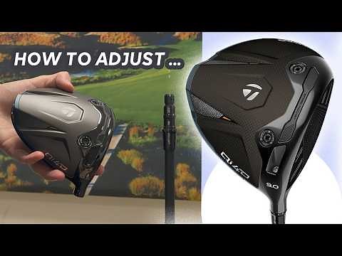 How to adjust your TAYLORMADE Qi4D Driver (ALL MODELS, MOVEABLE WEIGHTS, Qi4D vs. Qi35 vs. Qi10) ...