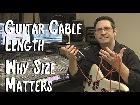 Guitar Cable Length - Why Size Matters