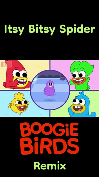 Itsy Bitsy Spider | Boogie Birds! | 🎶 Sing & Dance With Us