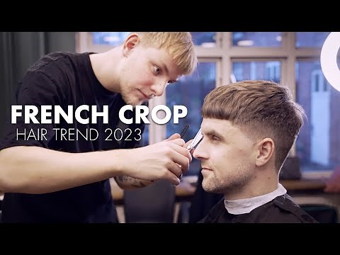 French Crop "Edgar" Men’s Hair Trend 2023