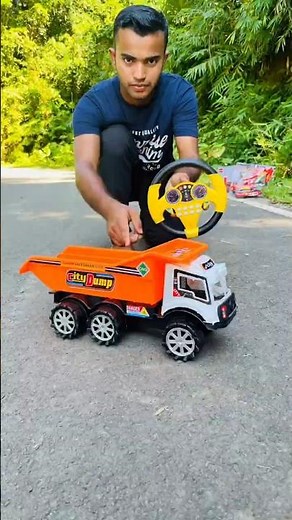 remote control tipper unboxing & review test#trending #biral #like #unboxing #tipper