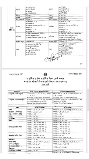 9.7K views · 65 reactions | Class Nine Half Yearly and Annual Exam...