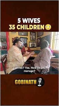He Has 5 Wives... And 35 Children ! 😳 | Kenya Vlog | Gobinath #shorts