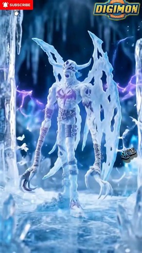 What will Ice Devimon evolve into? #digimon #ai #shorts
