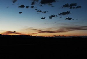 Ethereal Gravity Wave Clouds Flow Over Colorado
