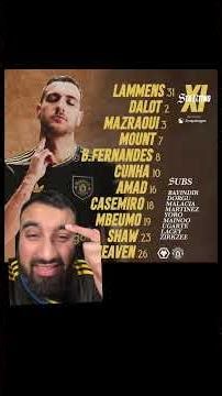 Wolves Vs Manchester United LIVE line ups top 5 #manchesterunited #wolves #manutd #nayeemutd