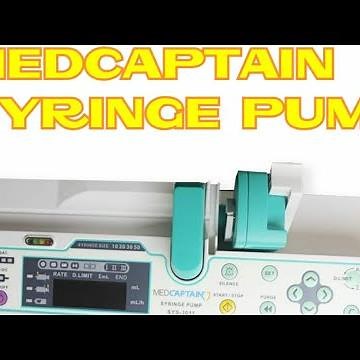 Syringe pump | How to operate syringepump | Medcaptain SYS3011#medicine #medicalstudent #technology