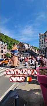 Giant Parade in Dinant 🇧🇪 | Folklore & Tradition Festival 2024