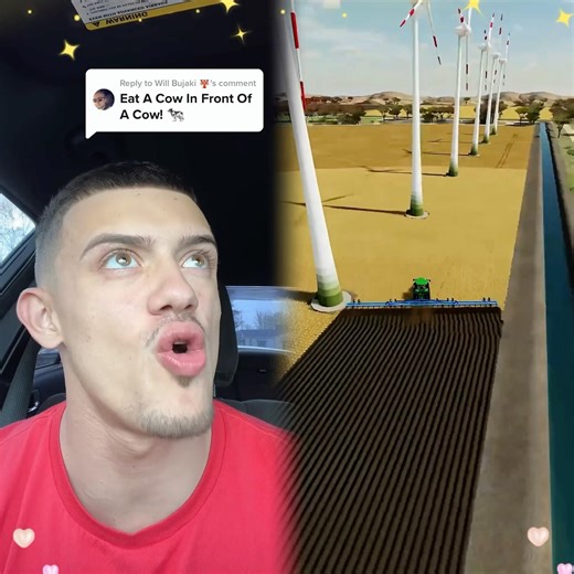 Eating A Cow In Front Of A Cow 🐮🍔