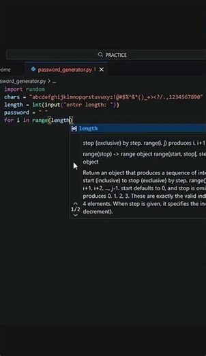 🔐 Create a Random Password Generator in Python in 30 Seconds!