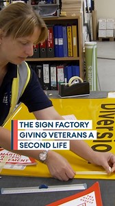 🗣️ “RBLI gave me a second opportunity. They gave me a second life” Royal British Legion Industries is marking 105 years and to mark the occasion we met with veterans who work making road signs through the support of the organisation 🛣️ . . . . #rbli #rbl #royalbritishlegion #military #armedforces #veterans #jobs #work #news #forcesnews | Forces News