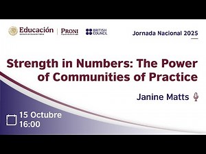 Jornada Nacional 2025 - Strength in Numbers: The Power of Communities of Practice