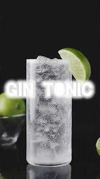 How to make Gin Tonic | POV Bartender academy |