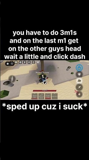 how to do wall combo in air #tsb #tsbg #roblox #riblox