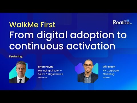 From Digital Adoption to Continuous Activation | Accenture Spotlight