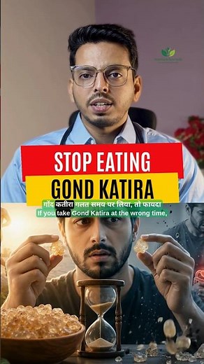 Gond Katira Benefits Explained | Best Time to Eat Gond Katira | Weight Loss, Constipation, Body Heat