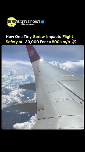 At 800 km/h: How One Tiny Screw Impacts Flight Safety