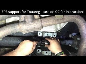 EPS support for Touareg driveshaft