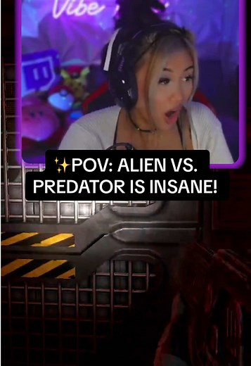Alien vs. Predator full playthrough on YouTube!! Creepy, intense, and absolute chaos the whole way through. Have you played this before?😭 #alienvspredator #gamersoftiktok #streamersoftiktok #twitchclips #gamergirl