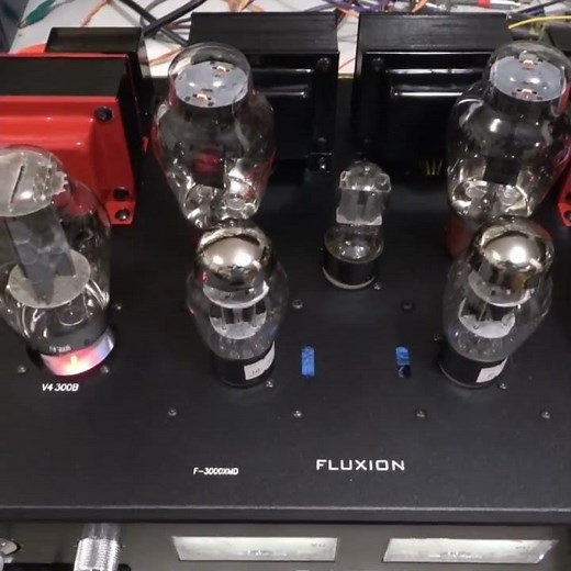 VU meter & 4pin XLR headphone jack test, #300Bamp #真空管アンプ #진공관앰프