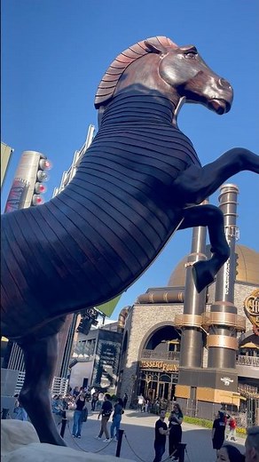 The Trojan Horse and the World Cup walked into Universal CityWalk…