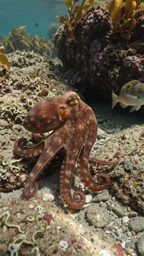 Why Does the East Pacific Red Octopus Change Color So Quickly When It Feels Threatened?