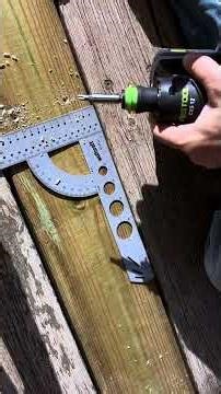 Festool CXS 12 - Building a Deck