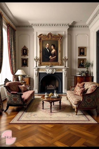 Traditional living room design ideas| Traditional interior design style #interiordesign #livingroom