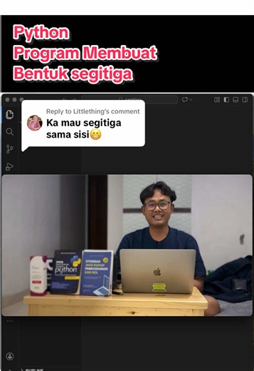 Replying to @Littlething semoga menjawab ya kak, Terimakasih. #fullstacknotes #python #programming