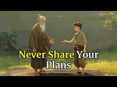 Why Your Dreams Die When You Speak Them | A Life-Changing MotivationalStory