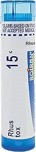 Boiron Rhus Toxicodendron 15C for Joint Pain Improved by Motion - 80 Pellets