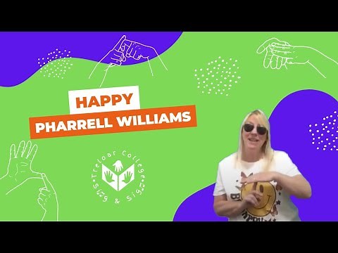 Makaton - Happy - Pharrell Williams - Treloar's College Sing & Sign